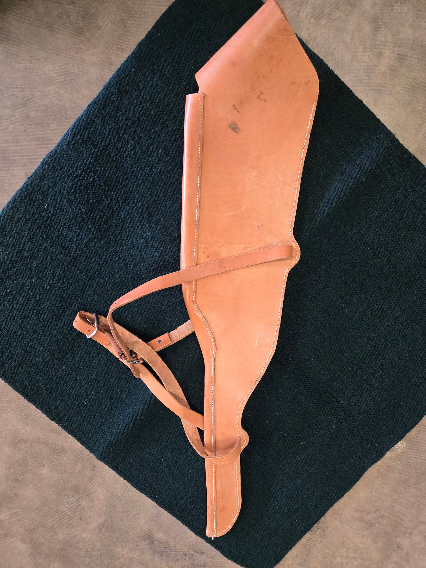 Leather Rifle Scabbard