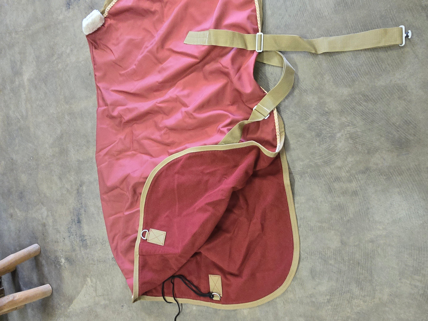 NEW Rust Fleece Lined Cooler