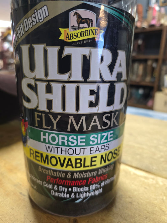 NEW Ultrashield Fly Mask-No/Ears