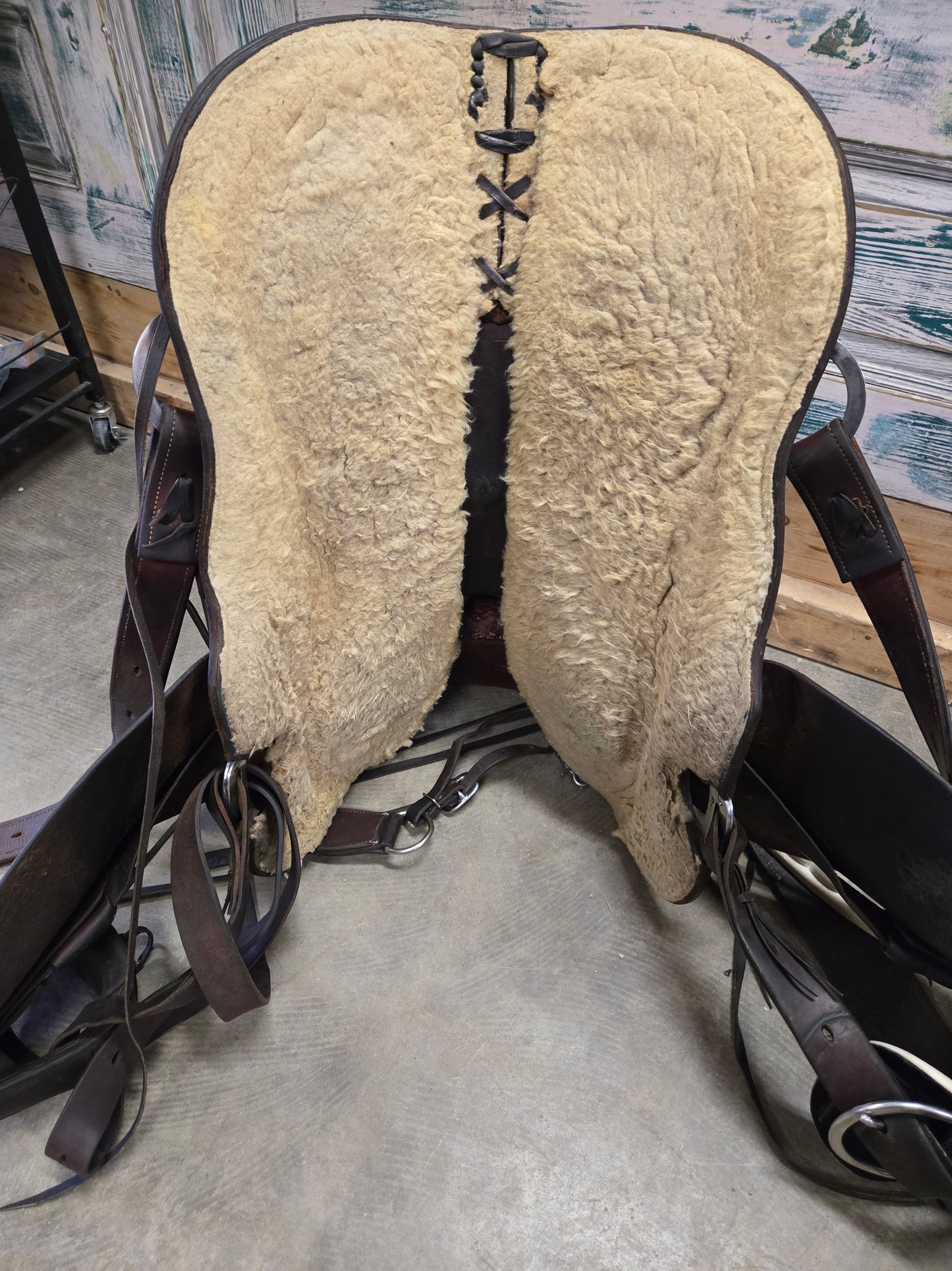 Chuck Rollins Ranch Saddle