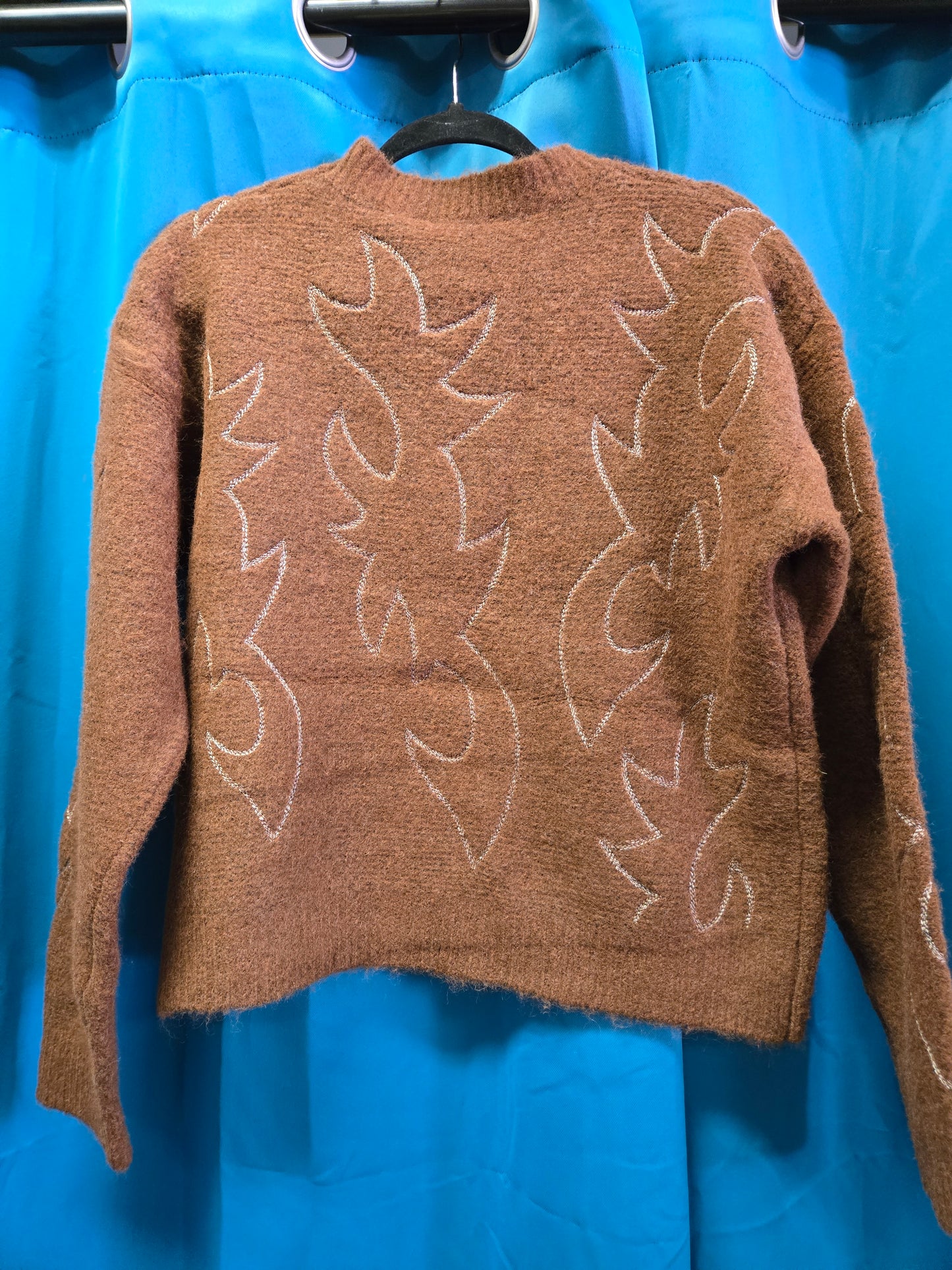 NEW Boot Stitch Crew Sweater