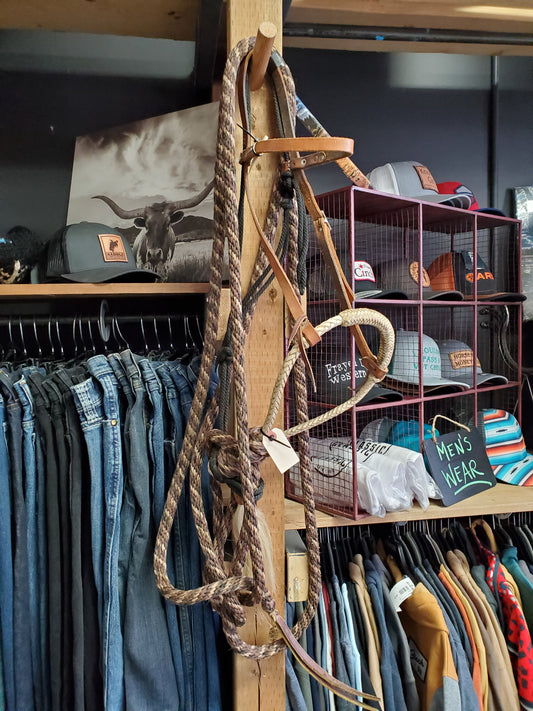 Rawhide Bosal W/ Mecate