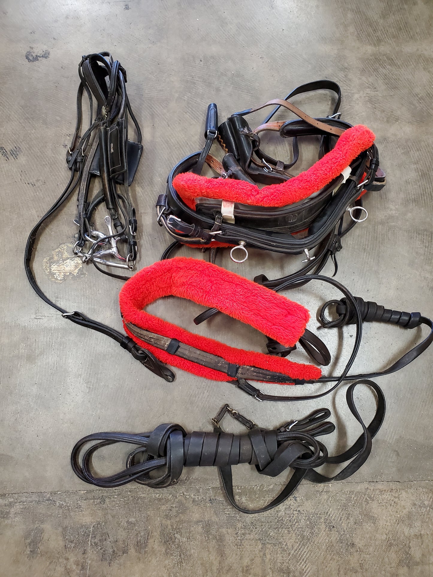 Single Light Horse Driving Harness
