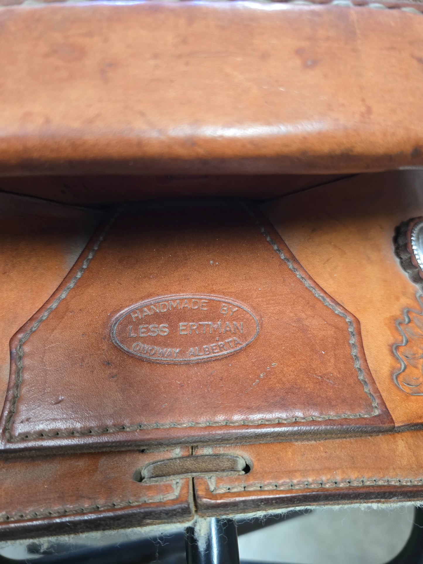 Les Ertman Rope Saddle