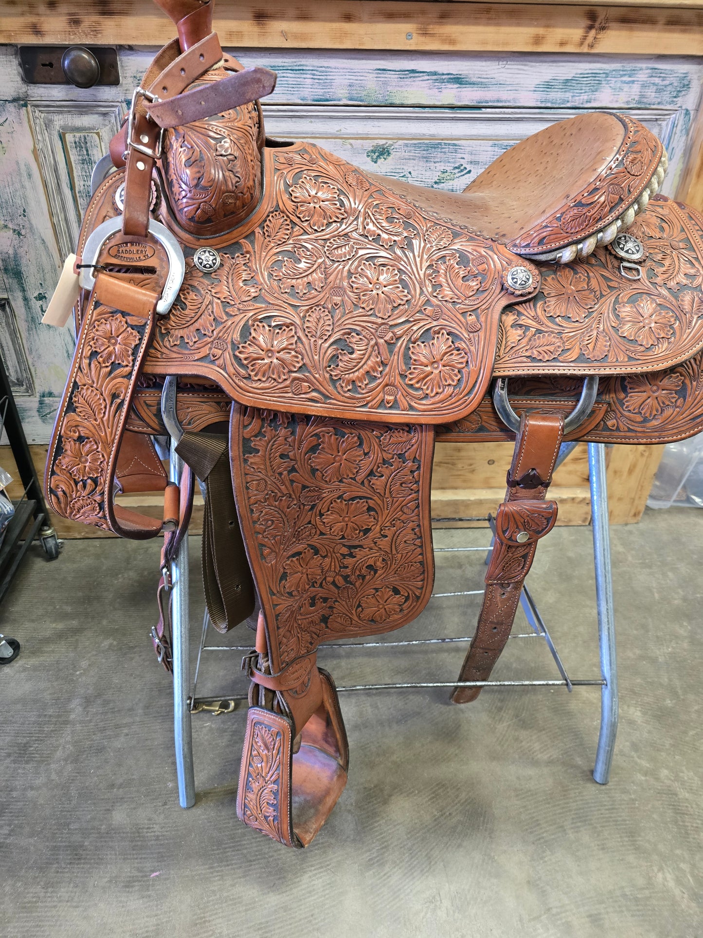 Dale Martin Cuistom Rope Saddle