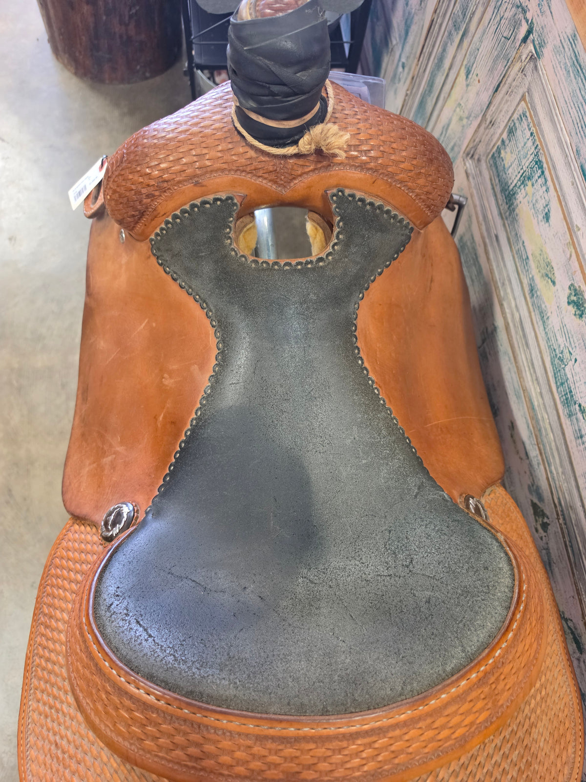 Bar M Saddlery Rope Saddle