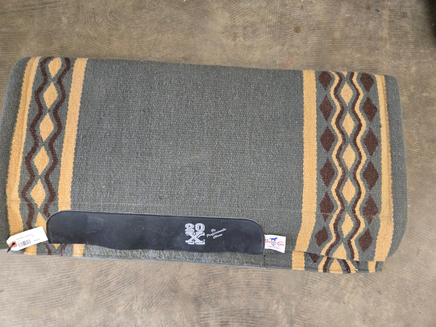 Green Blanket Top/Fleece Pad
