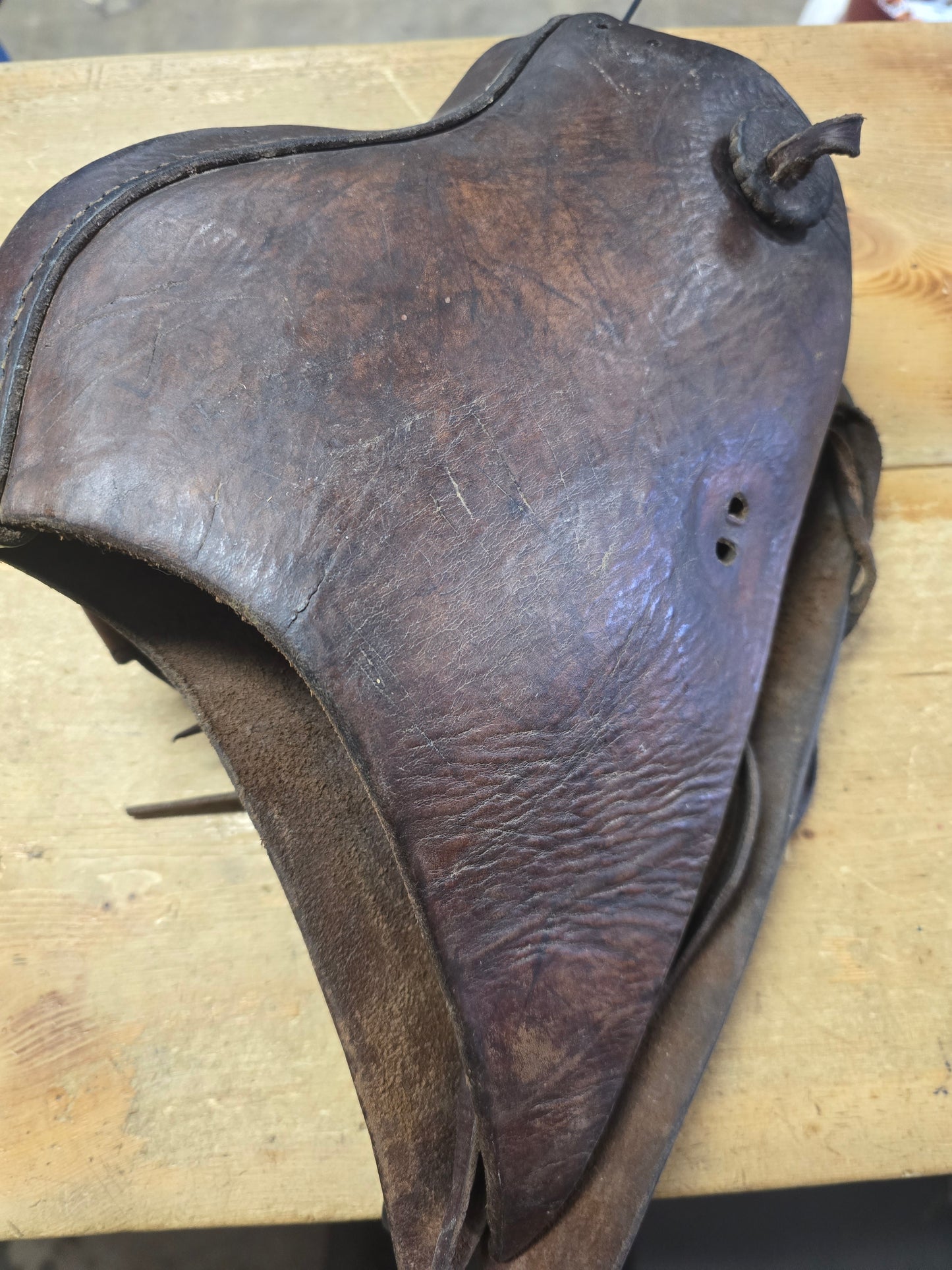 Leather Tapederos/ No Stirrups