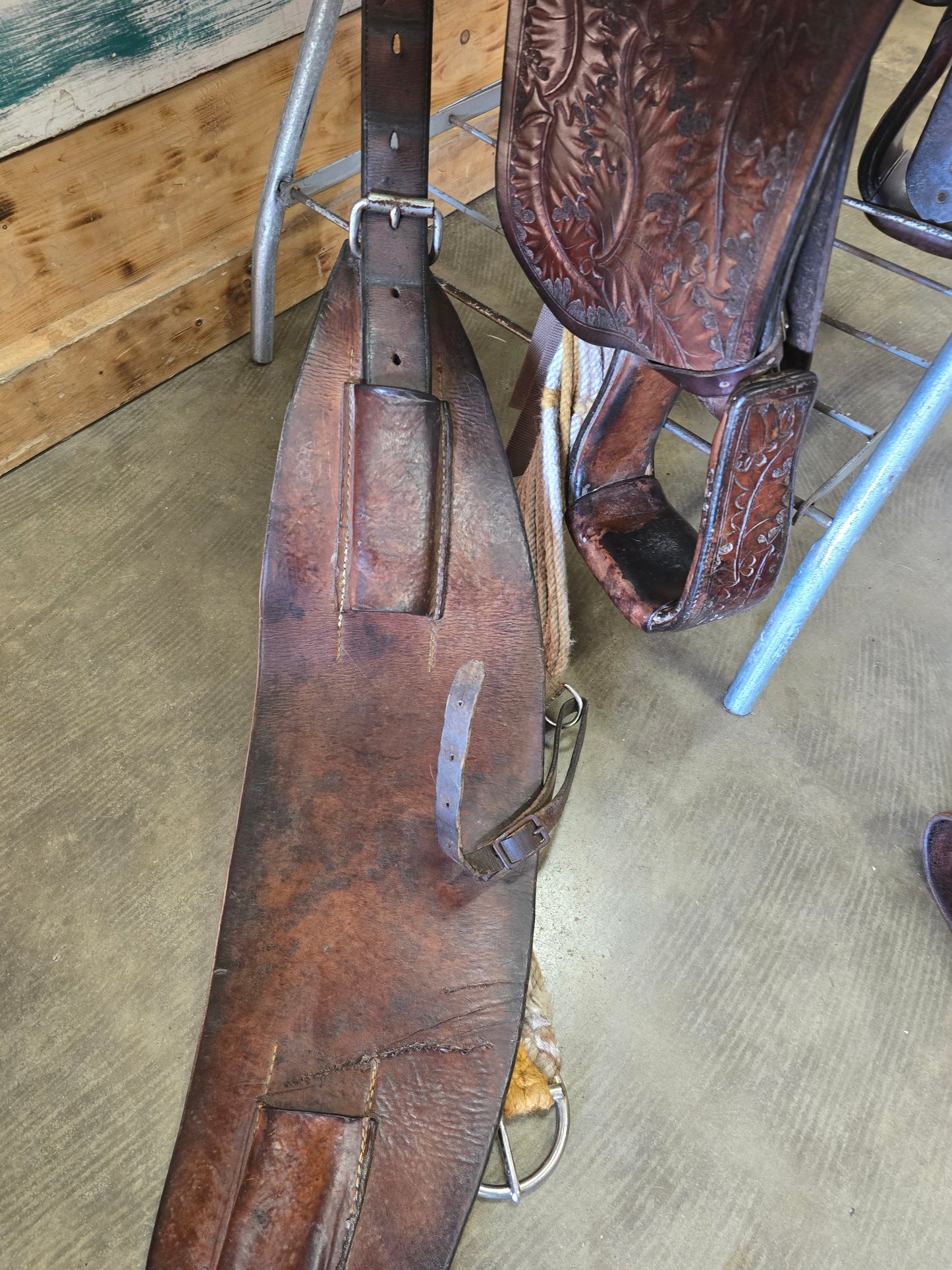 Chuck Stormes Rope Saddle