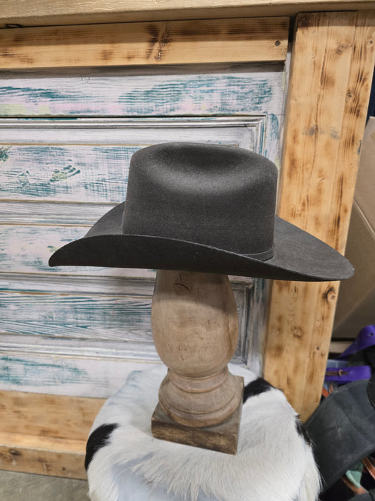 Grey Wrangler Felt Hat