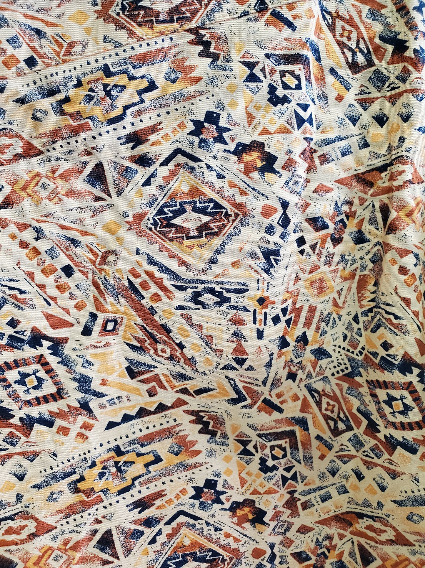 Orange Aztec Print W/Shirt NEW