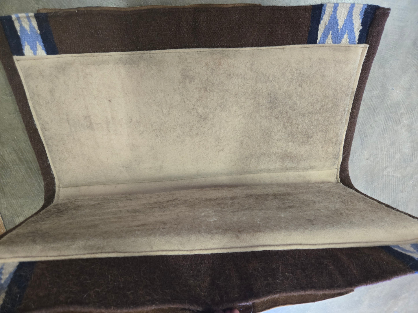 Brown Blanket Top-Felt Pad