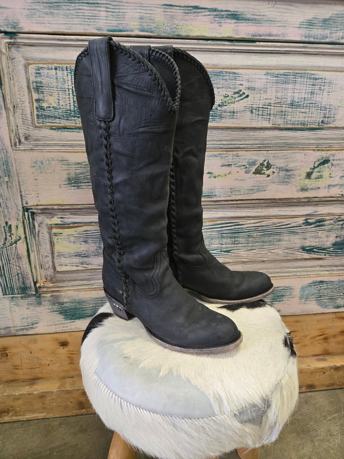 Like NEW Black Lane Boots