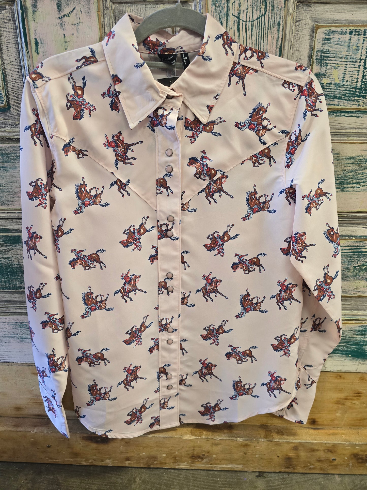 NEW Pink Vintage Print W/Shirt