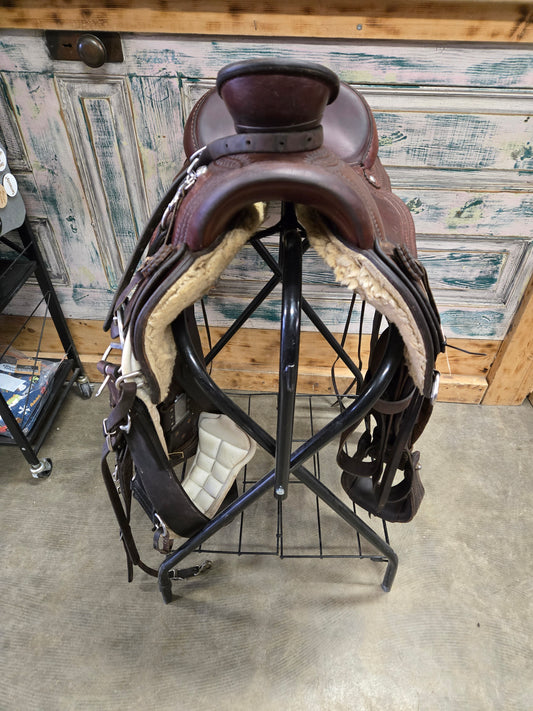 Chuck Rollins Ranch Saddle