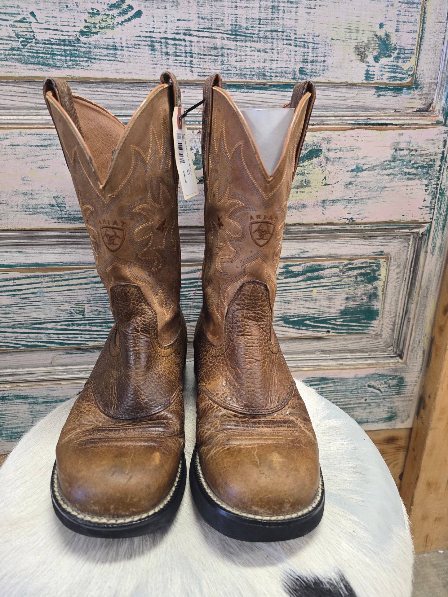 Ariat Fat Baby Boots/ Honey Brown