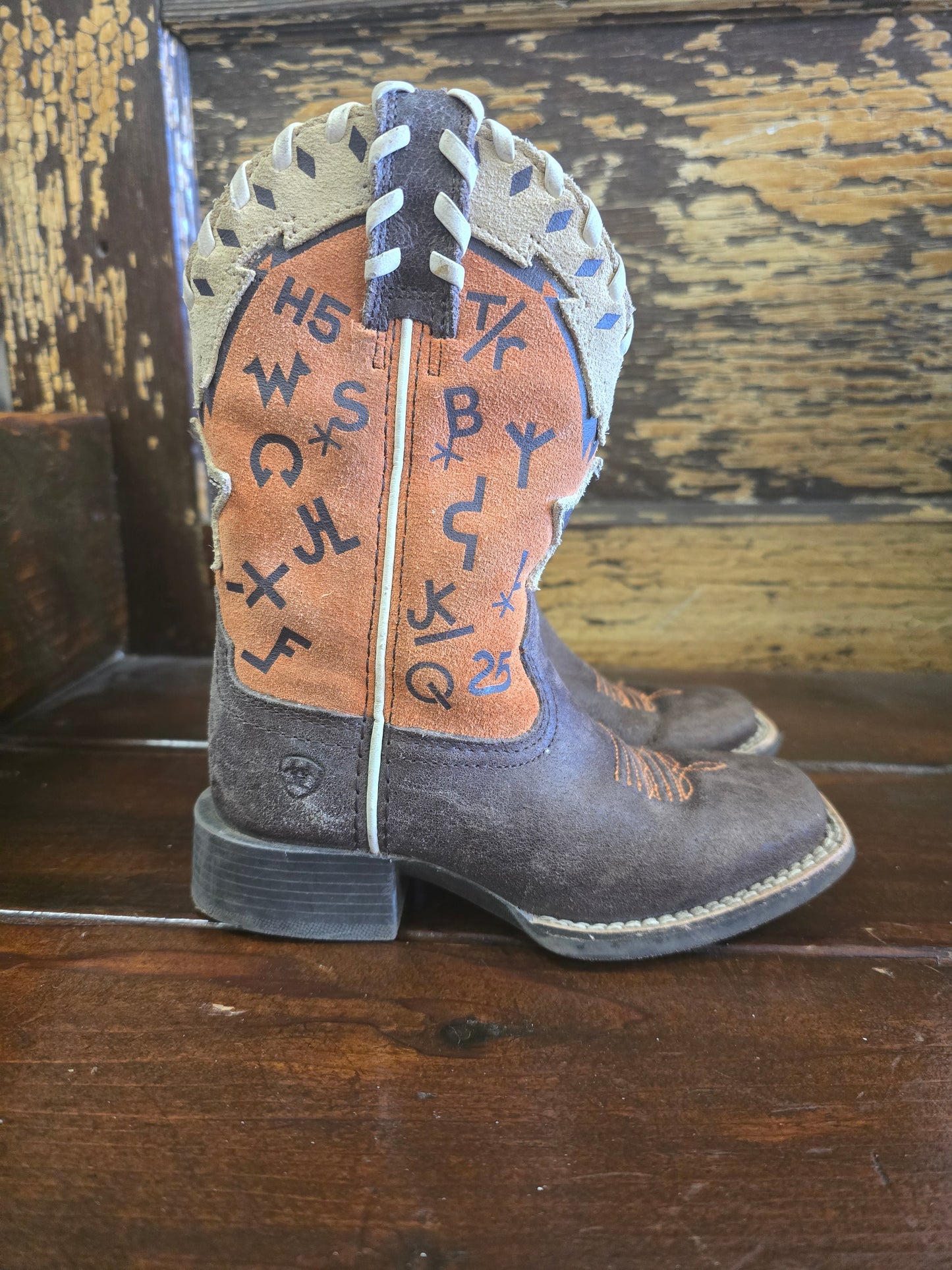 Kids Branded Top Boots