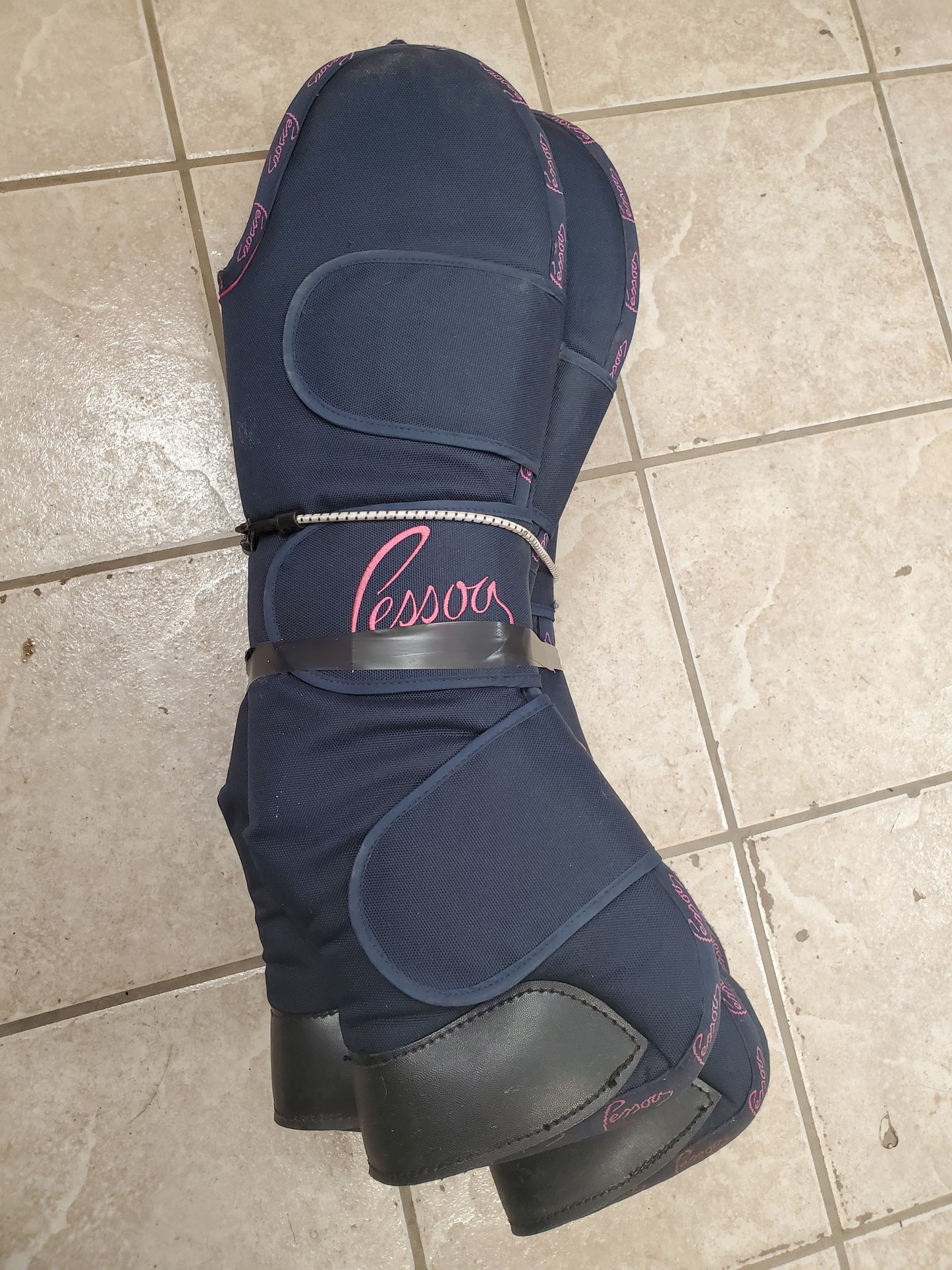 Set Of 4 Shipping Boots (Navy)