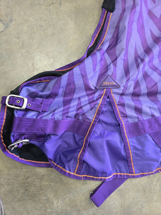 Purple Plaid Rain Sheet (PONY)