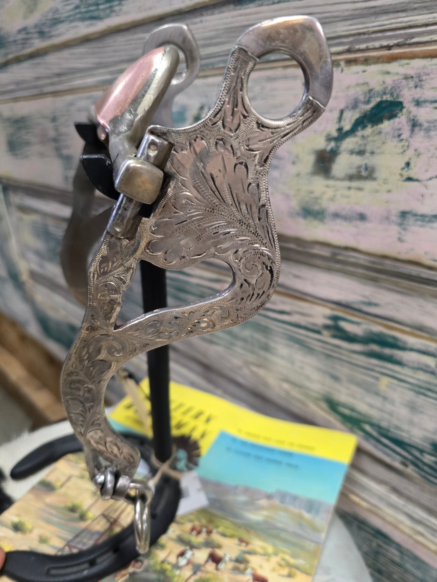 "Fleming Style" Silver Engraved Bit