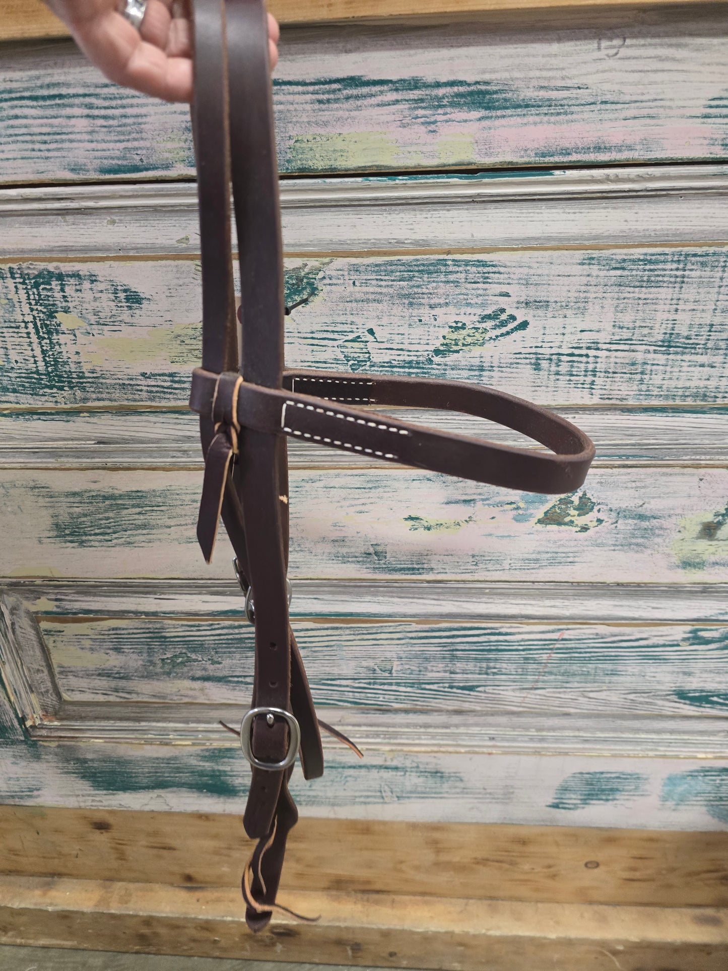 Oiled Leather Working Headstall