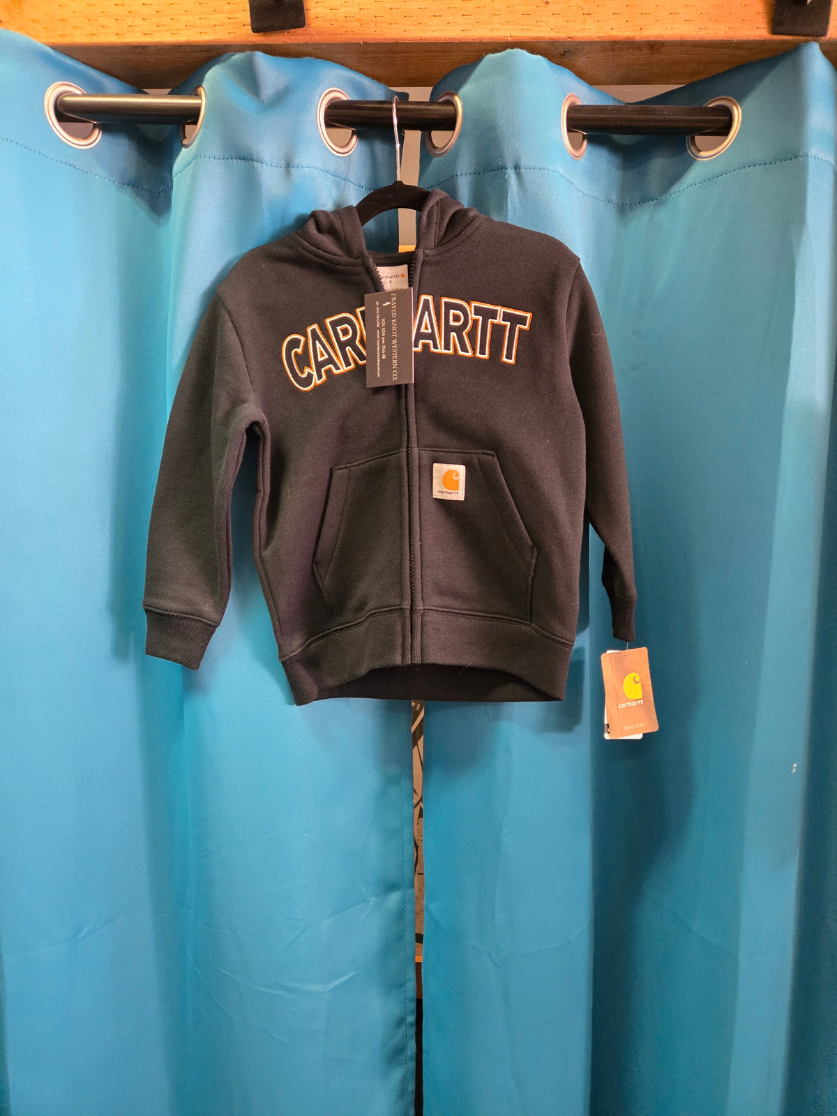 Black Zip-up Carhartt Hoody