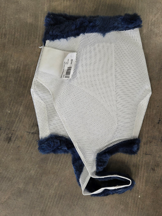NEW Fly Mask/ Blue Fleece Trim