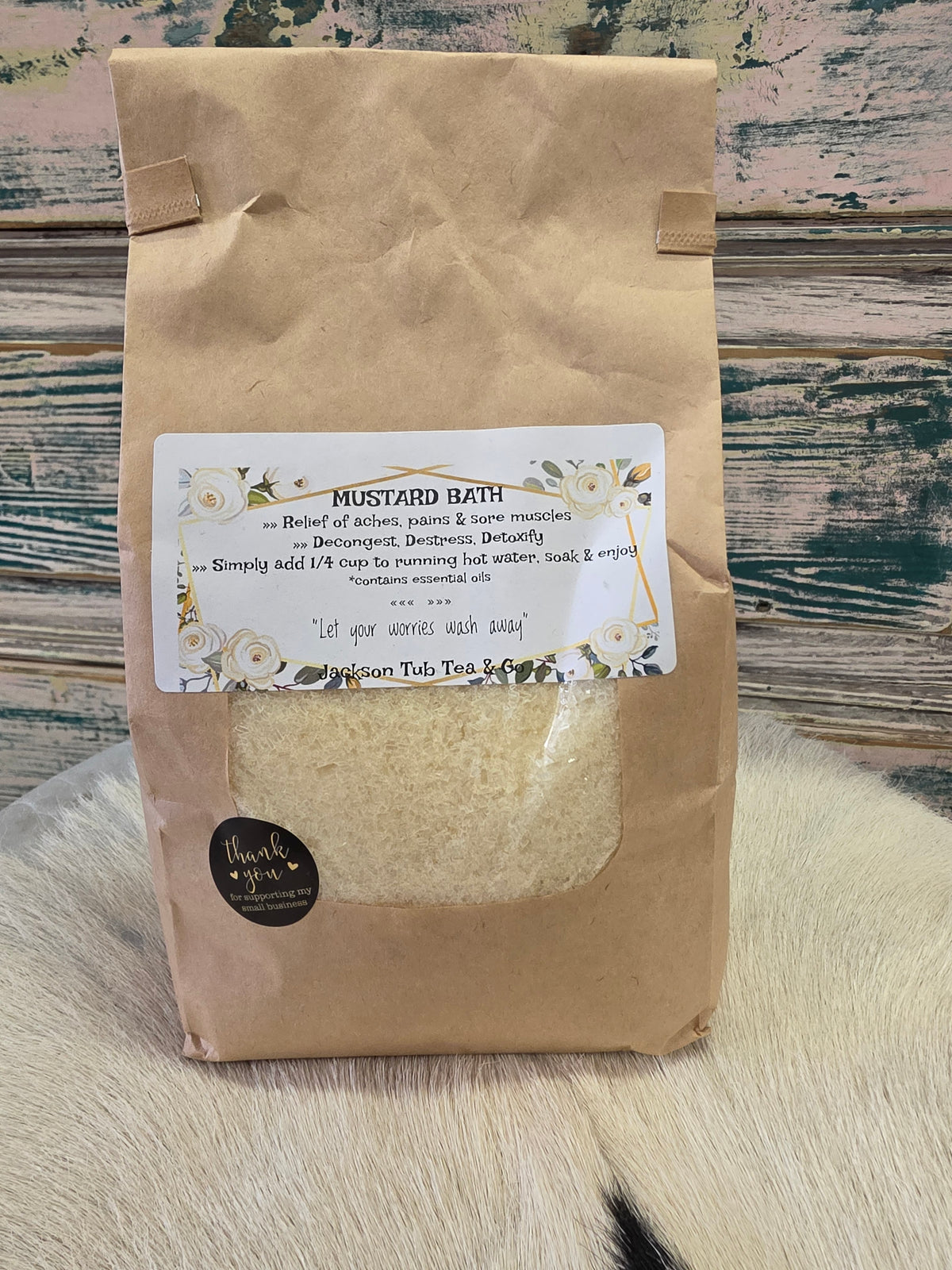 Locally Made Mustard Bath