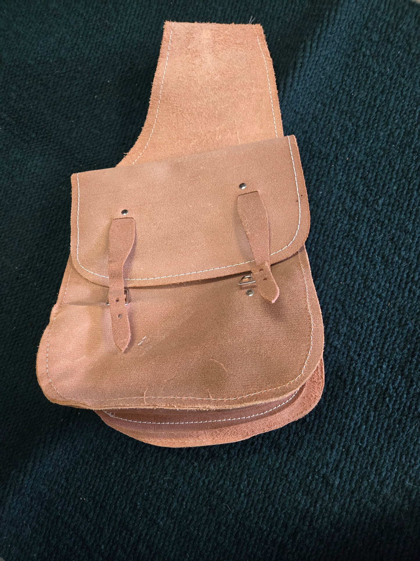 Leather Saddle Bags NEW