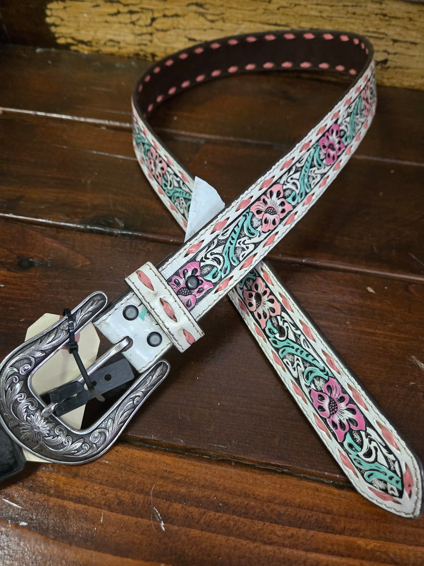 NEW White Cowgirl BeltBelt
