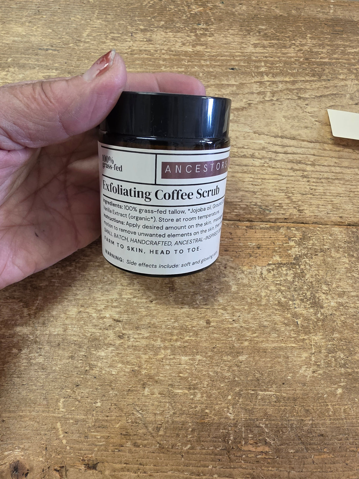 Tallow Exfoliating Coffee Scrub
