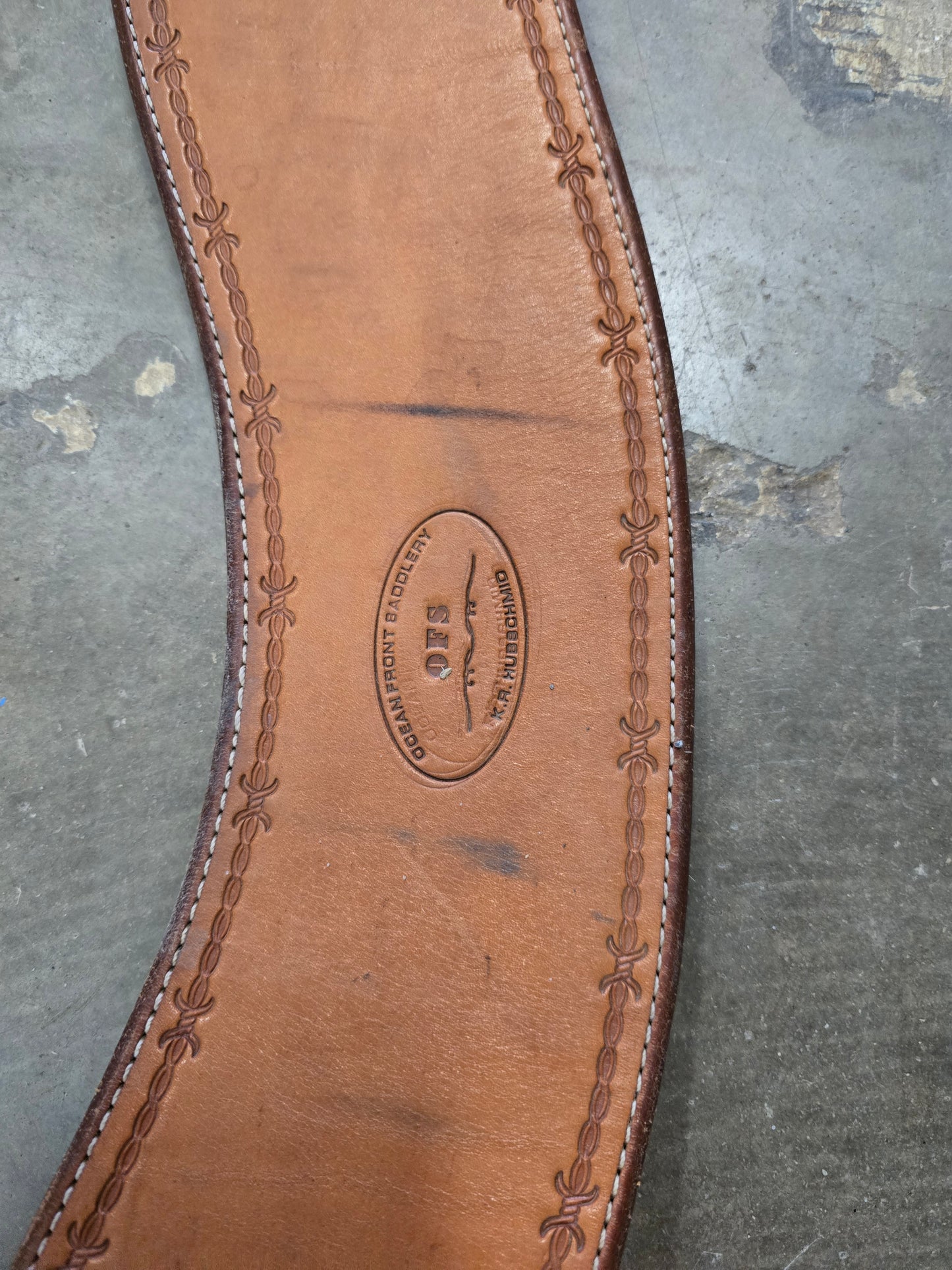 Ocean Front Saddlery                         Tripping Collar