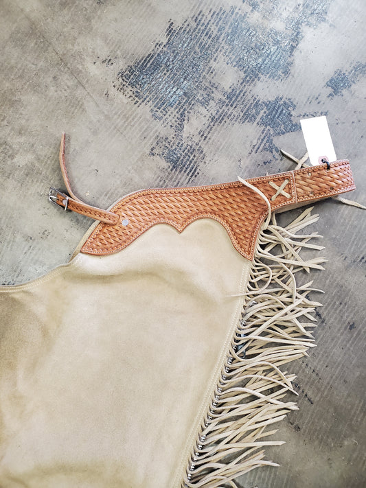 Fringed Rough Out Chaps