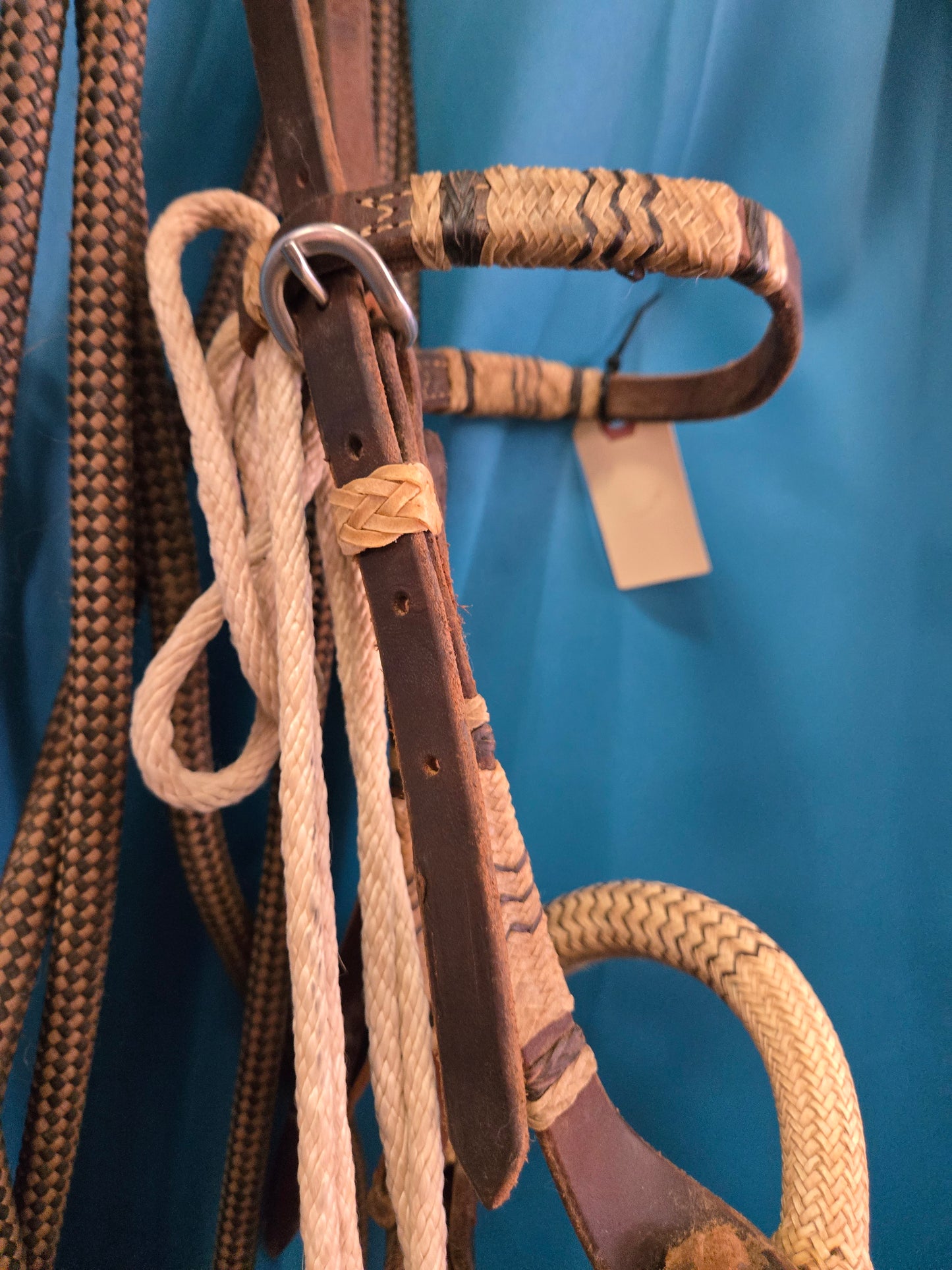 Bosal w/ Brown Yacht Mecate