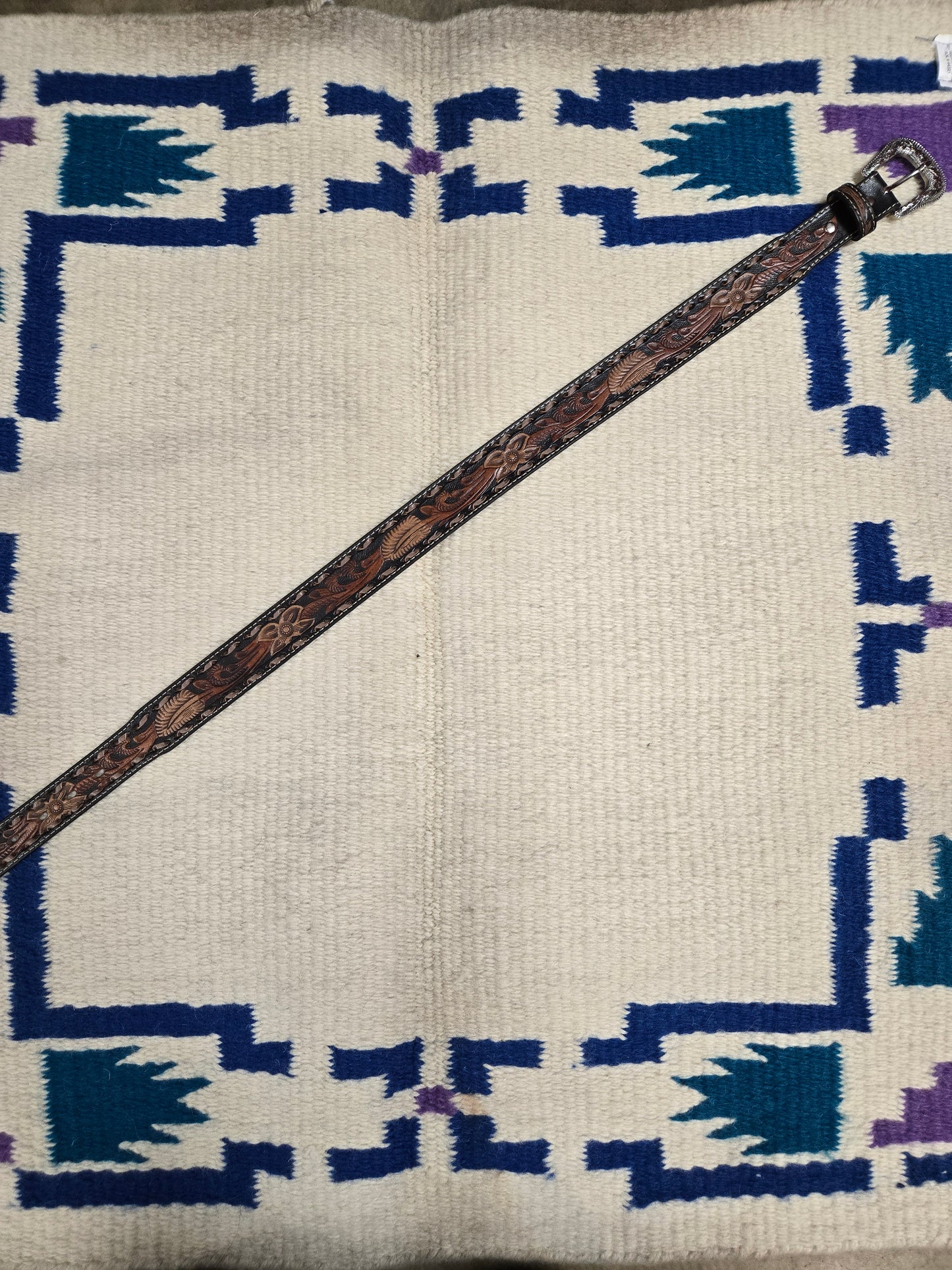 New Buckstitched Belt