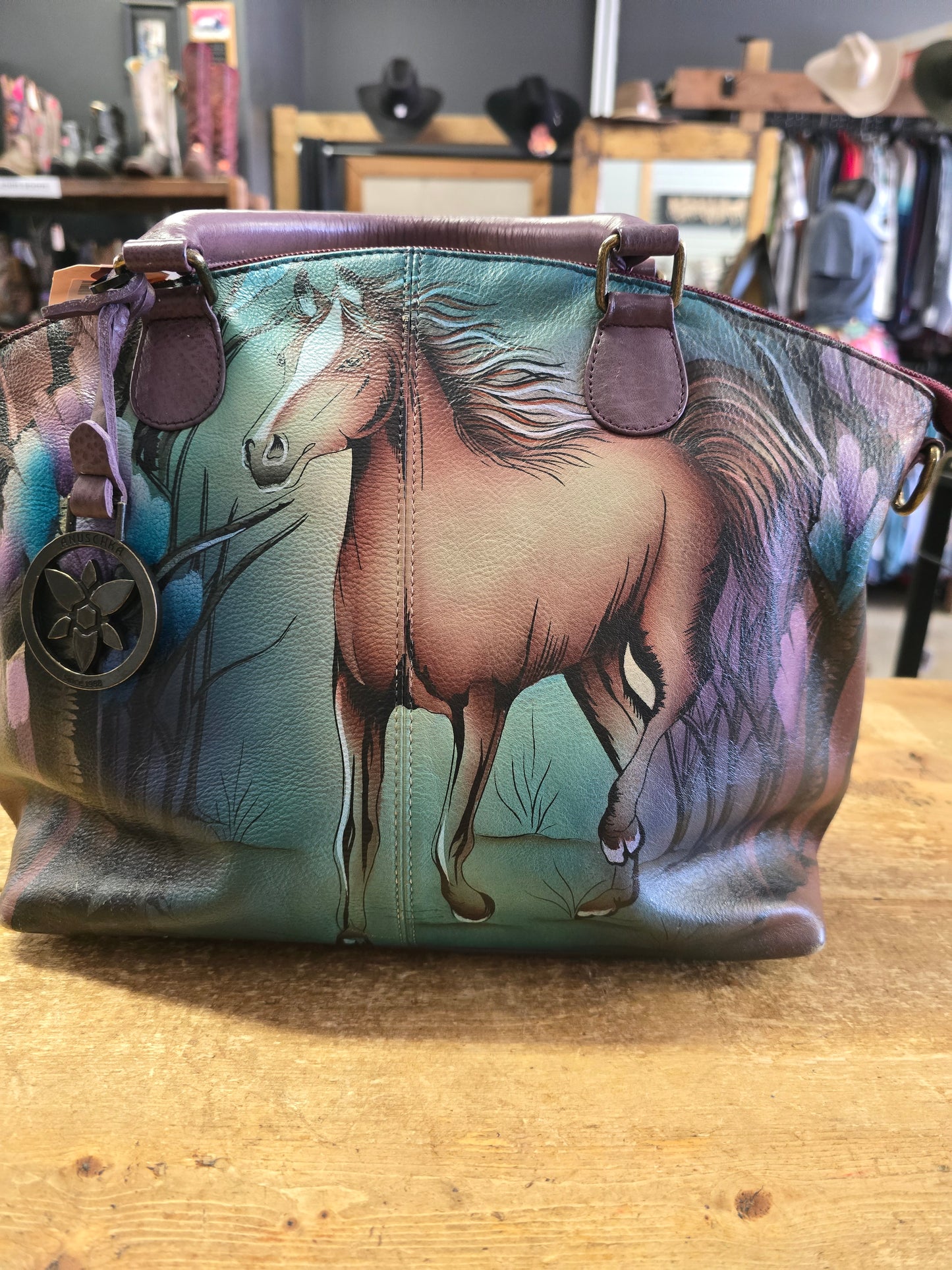 Horse Graphic Western Purse