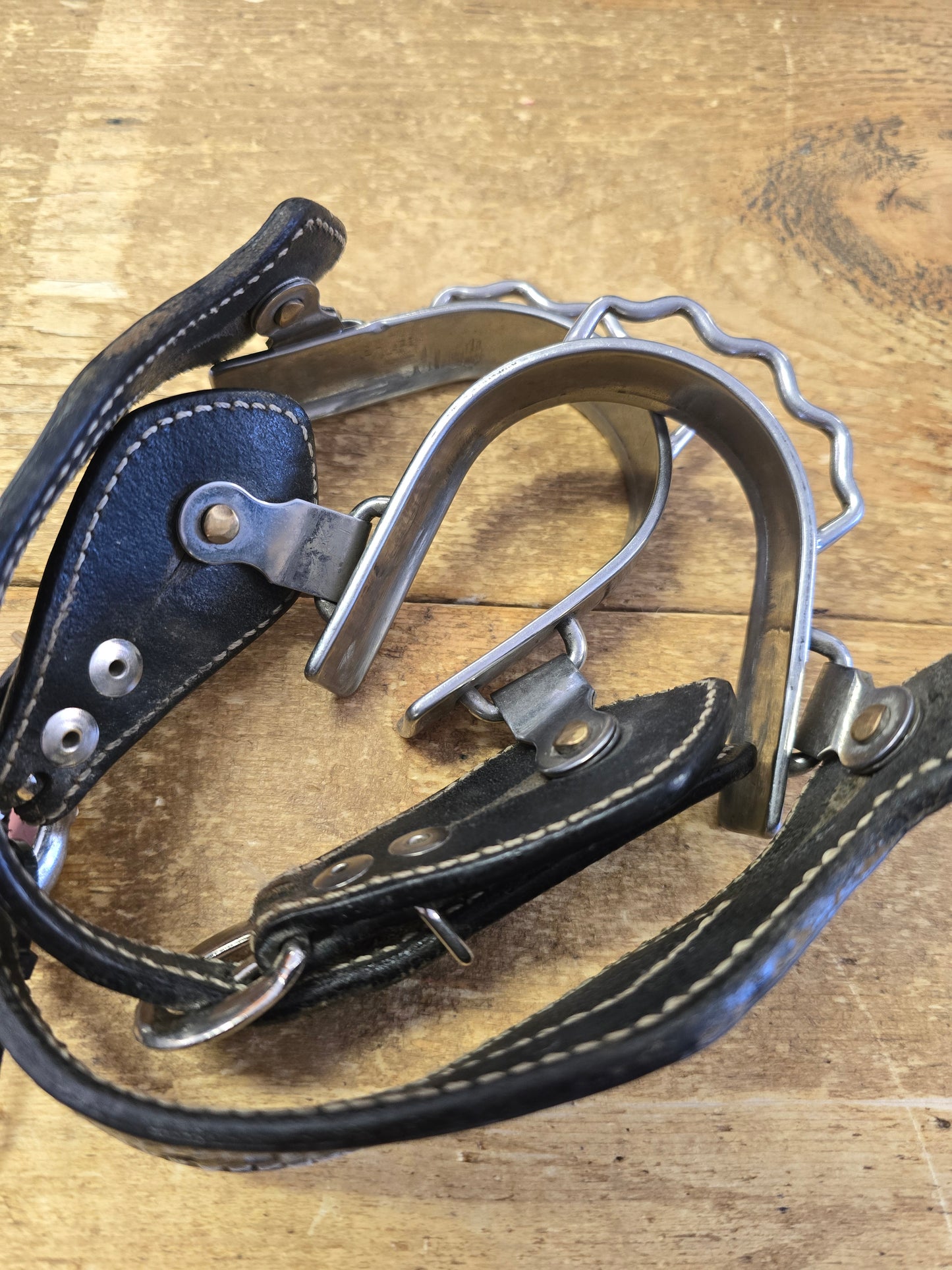 Bumper Spurs w/ Straps