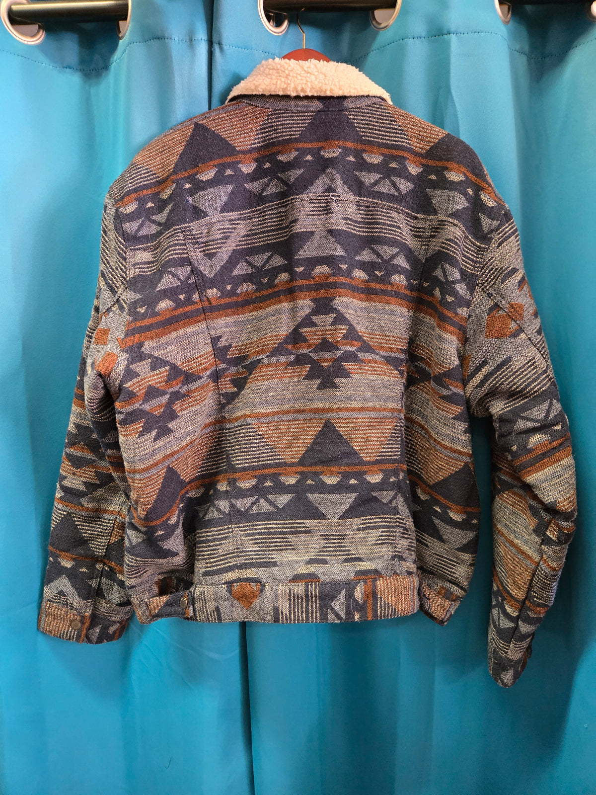 Fleece Lined Aztec Jacket