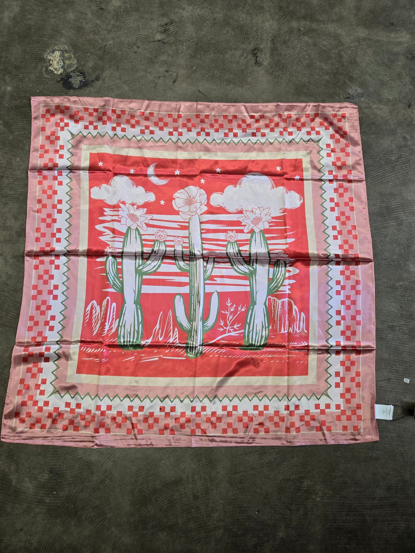 NEW Pink Floral &Cactus                             Wildrag