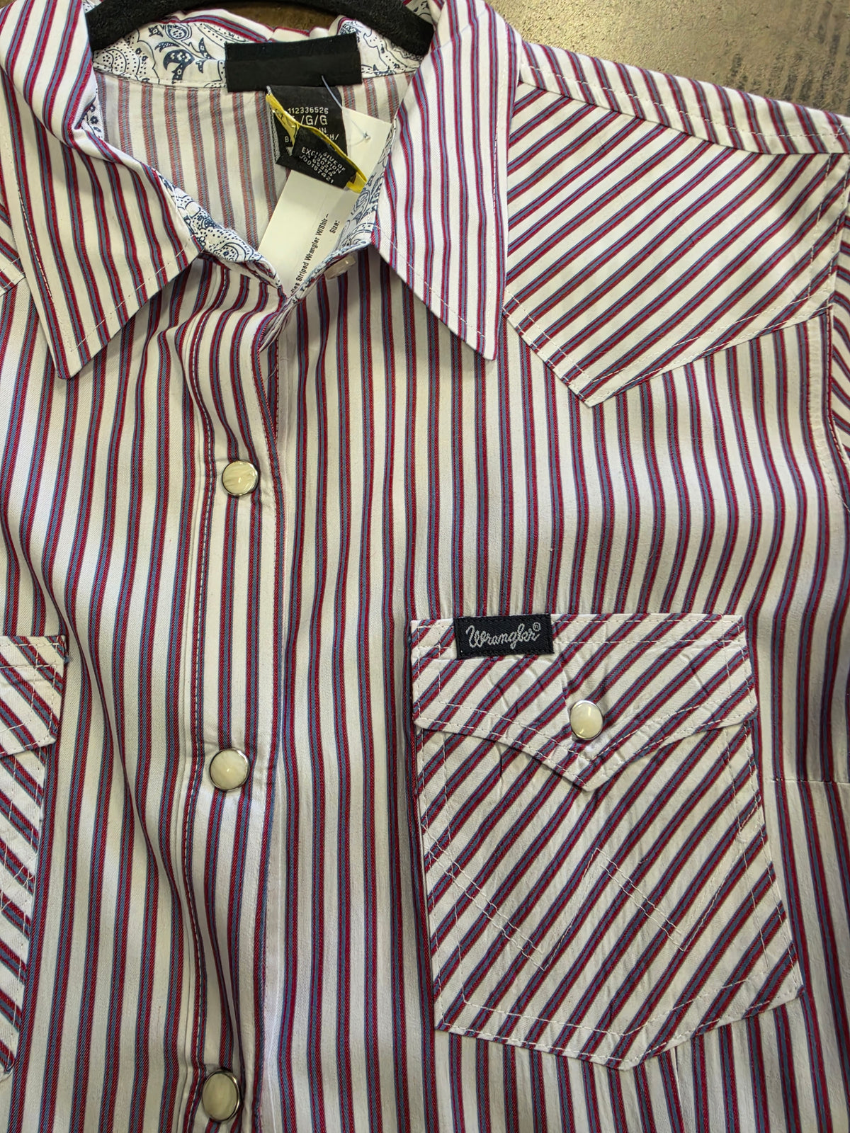 Ladies Striped Wrangler W/Shirt