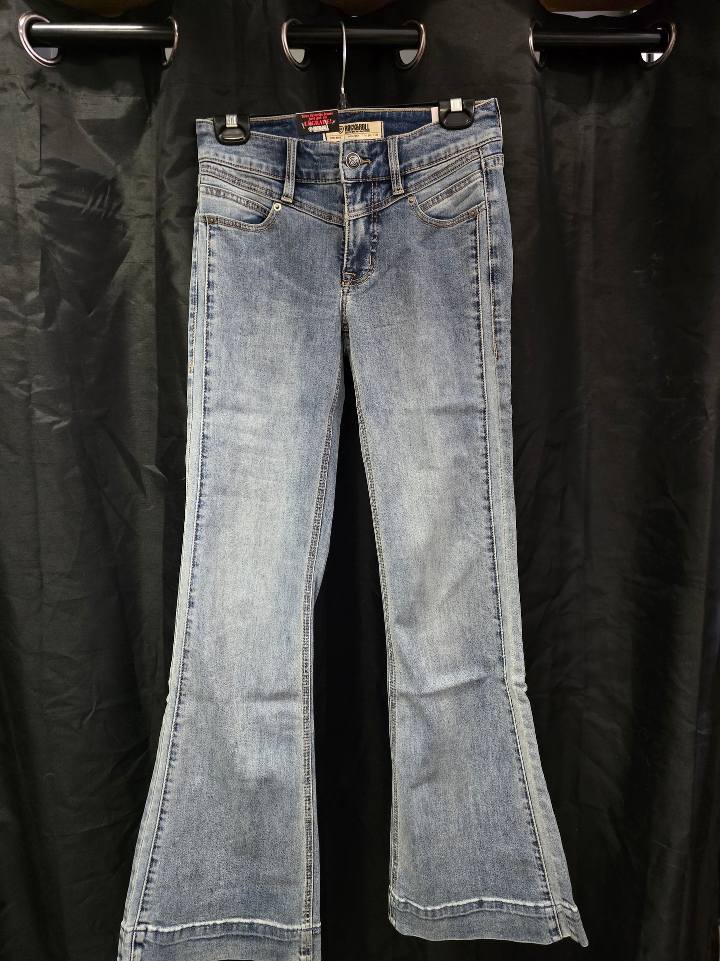 NEW MId Rise TrouserJeans                    Cute Side Seam