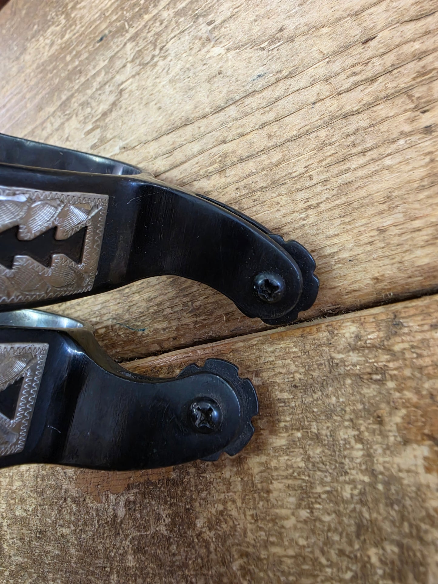 Black Roper Spurs