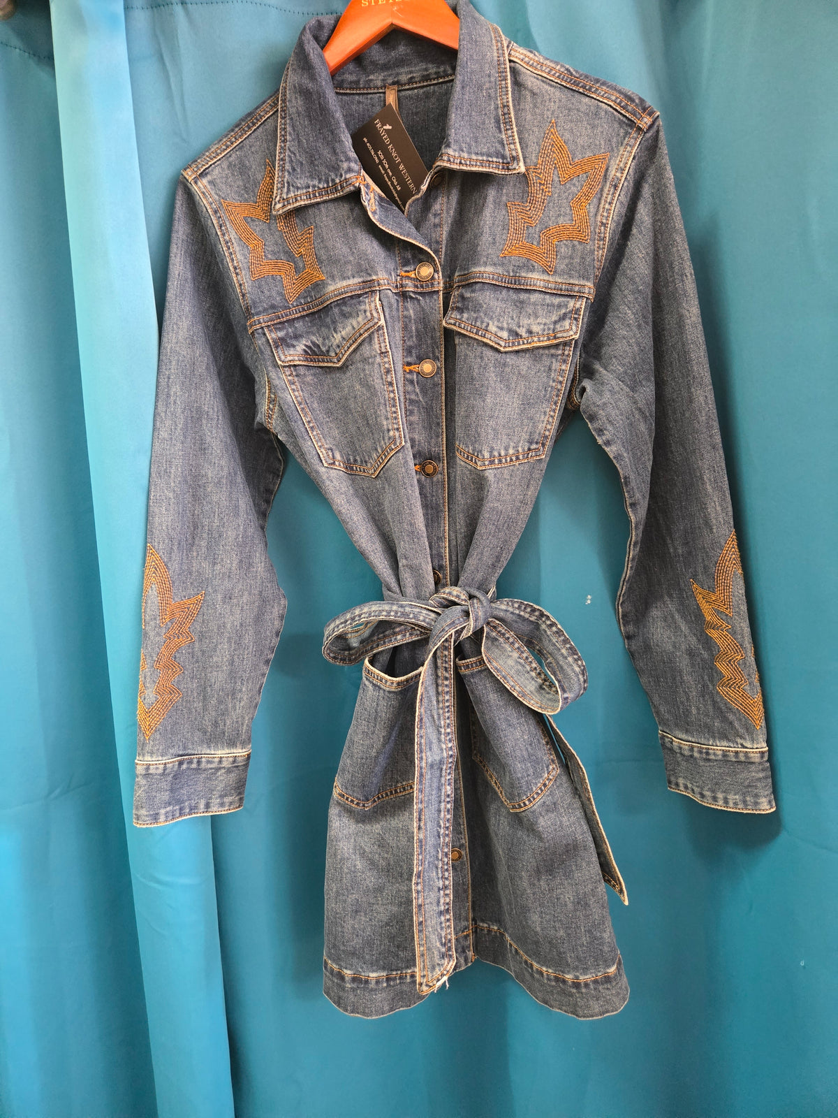 Bootstitch Denim Trench Coat