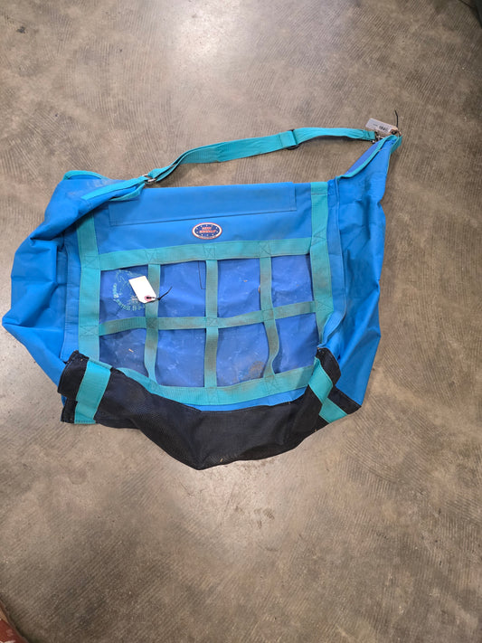 Hay Bag Blue w/Green Trim