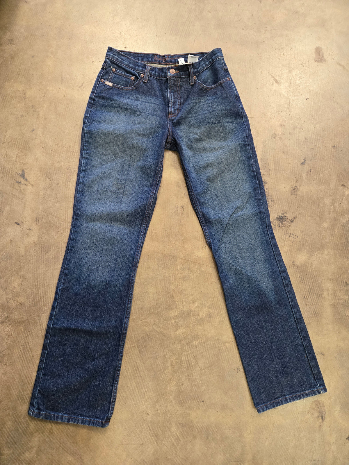 Dark Wash Riding Jeans (9long)