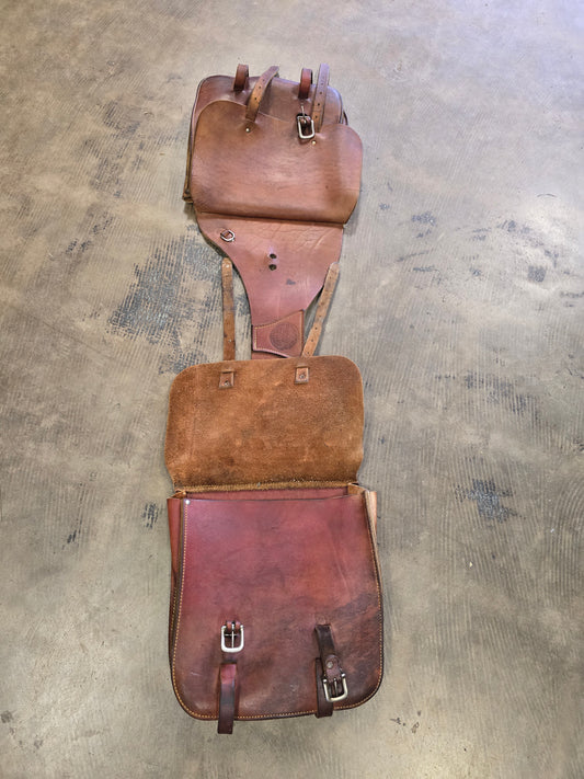 Leather Eamor Saddle Bags