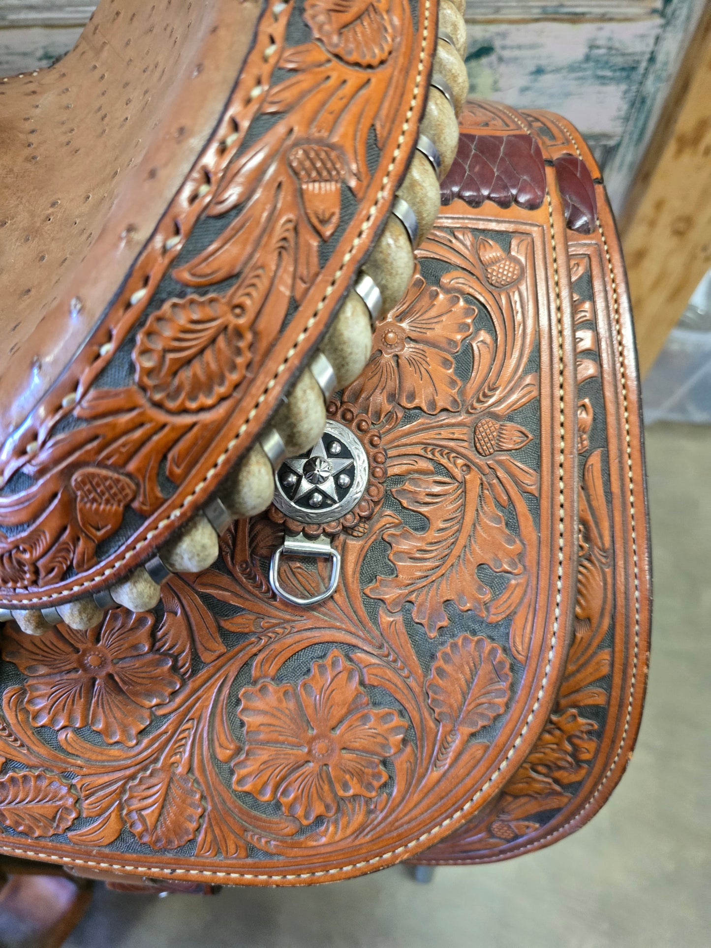 Dale Martin Cuistom Rope Saddle