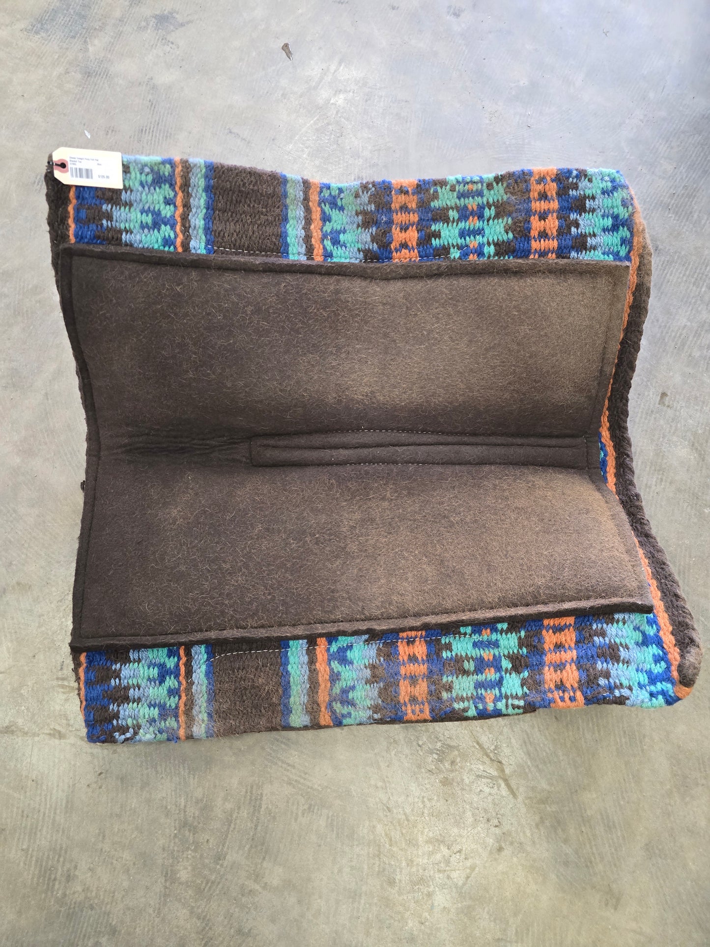 Classy Cowgirl Pony Felt Pad                     Blanket Top