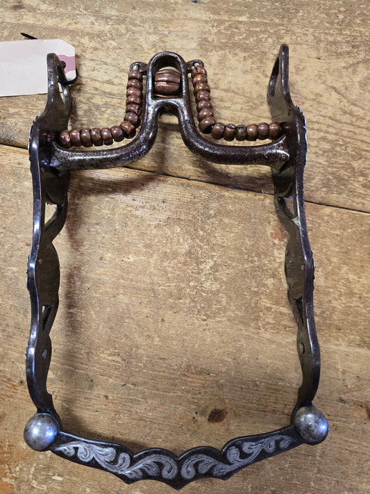 Concho Cheek Spade Bit                        Copper Rollers