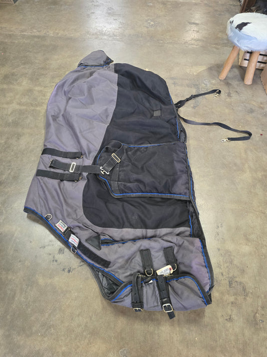 Grey /Black Winter Blanket